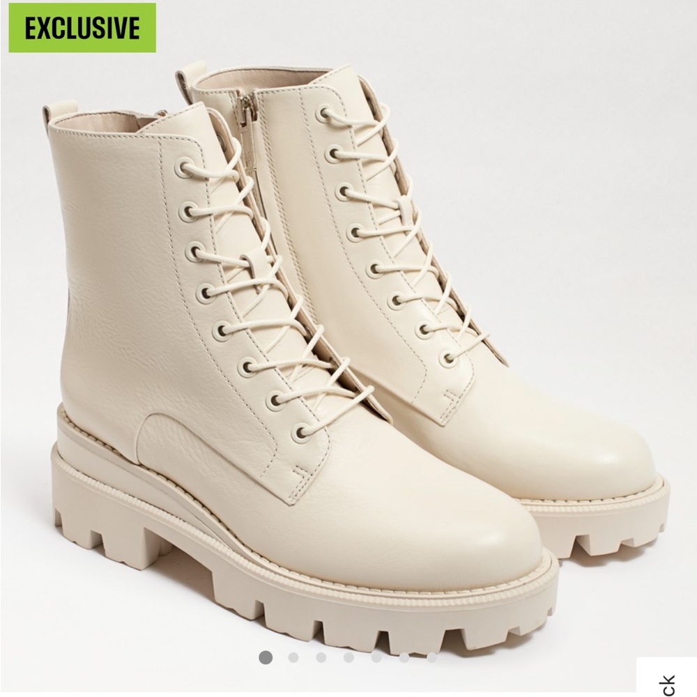 Sam Edelman garret platform combat boot